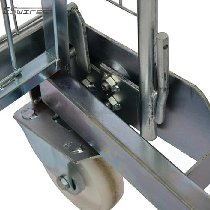mesh cage trolley caster