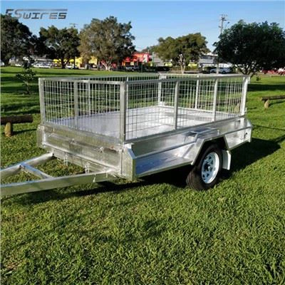 7к5 поцинкована приколица са сандуком